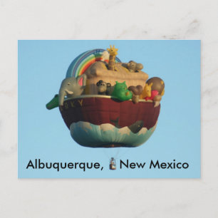 Carte postale Arky Hot Air Balloon