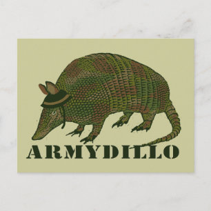 Carte Postale Armadillo de l'armée