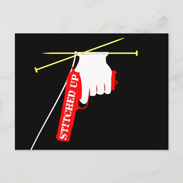 Carte Postale Arme À Arme À Coupe (Devant)