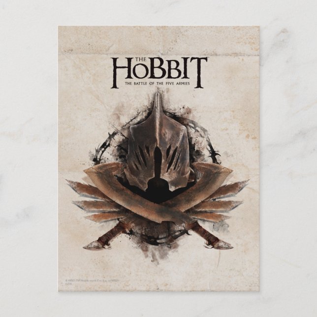 Carte Postale Arme De L'Armée Des Orcs (Devant)