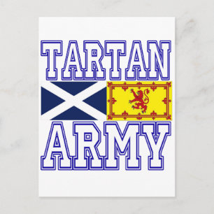 Carte Postale Armée de Tartan