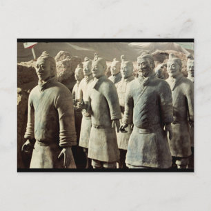 Carte Postale Armée de terre cuite, dynastie Qin, 210 av. J.-C.;