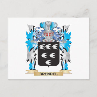 Carte Postale Armoiries D'Armoiries D'Arundel
