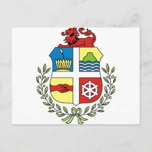 Carte Postale Armoiries d'Aruba AW