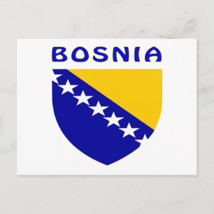 Carte Postale Armoiries De BOSNIE