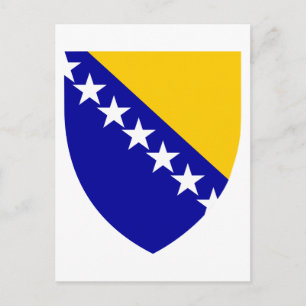 Carte postale Armoiries de Bosnie-Herzégovine