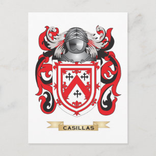 Carte Postale Armoiries de Casillas (Armoiries de la famille)