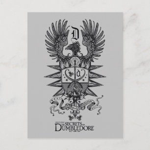Carte Postale Armoiries de Dumbledore