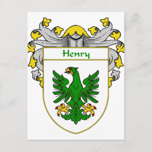 Carte Postale Armoiries de Henry (mannequins)