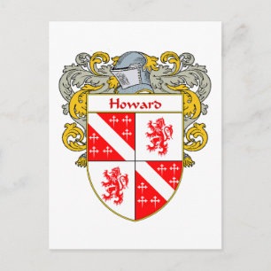 Carte Postale Armoiries de Howard Irish Coat of Arms (mannequin)