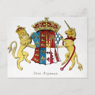 Carte Postale Armoiries de Jane Seymour