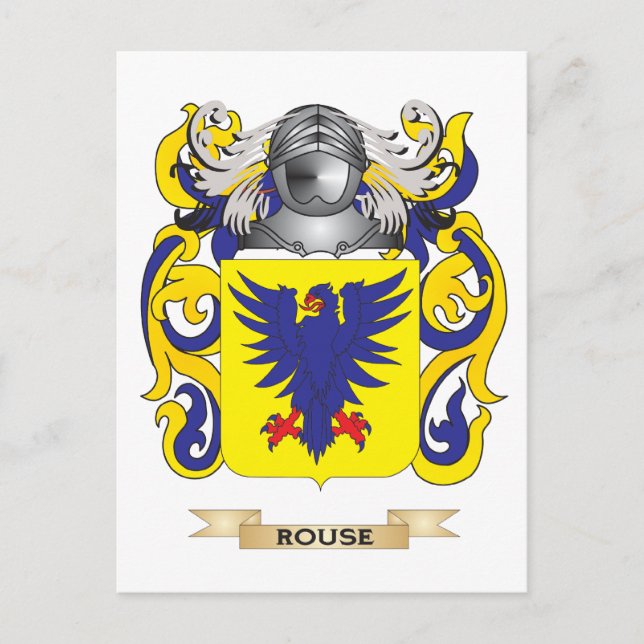 Carte Postale Armoiries de la famille (armoiries de la famille) (Devant)