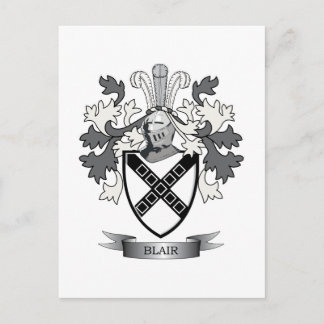 Carte Postale Armoiries de la famille Blair