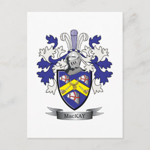 Carte Postale Armoiries de la famille MacKay