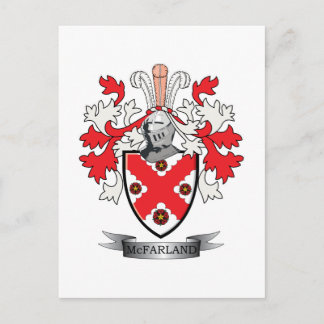 Carte Postale Armoiries de la famille McFarland