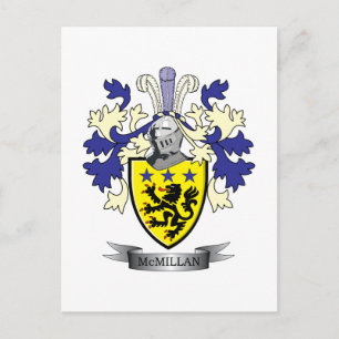 Carte Postale Armoiries de la famille McMillan