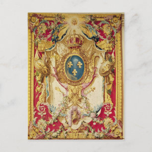 Carte Postale Armoiries de la famille royale française