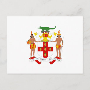 Carte Postale Armoiries de la Jamaïque