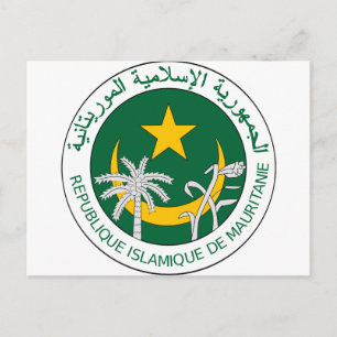 Carte Postale Armoiries De La Mauritanie