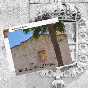 Carte Postale Armoiries de l'Empire espagnol à St Augustine FL
