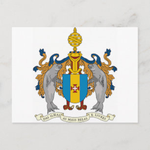Carte Postale Armoiries de Madère (Portugal)