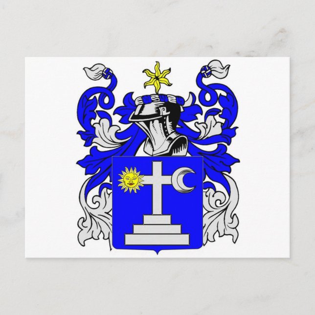 Carte Postale Armoiries de Martin (irlandais) (Devant)