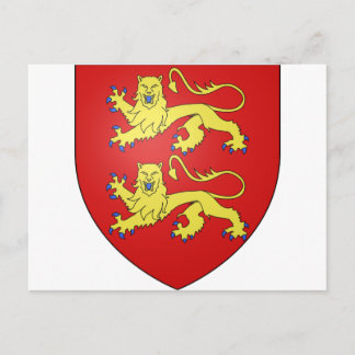 Carte Postale Armoiries de Normandie (France)