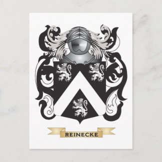 Carte Postale Armoiries de Reinecke (Armoiries de la famille)