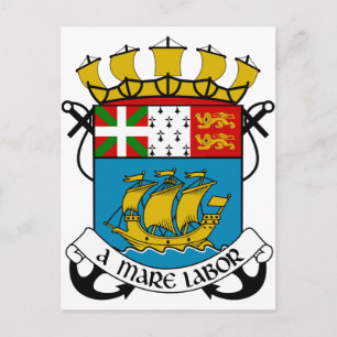 Carte Postale Armoiries de Saint-Pierre-et-Miquelon (France)