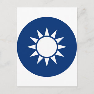 Carte Postale Armoiries de Taïwan