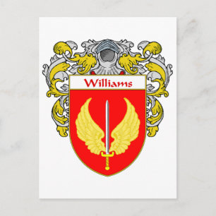 Carte Postale Armoiries de Williams (mannequins)