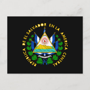 Carte Postale Armoiries d'El Salvador