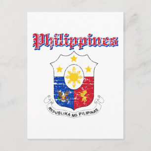 Carte Postale Armoiries des Philippines