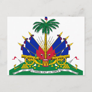 Carte Postale Armoiries d'Haïti