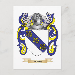 Carte Postale Armoiries d'os (armoiries de famille)