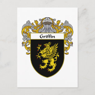 Carte Postale Armoiries en griffon (mannequins)