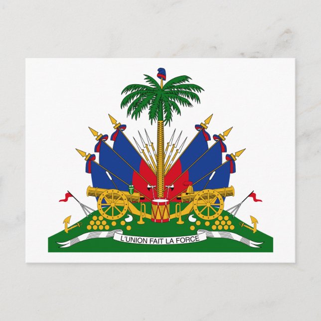 Carte Postale Armoiries haïtiennes (Haïti) (Devant)