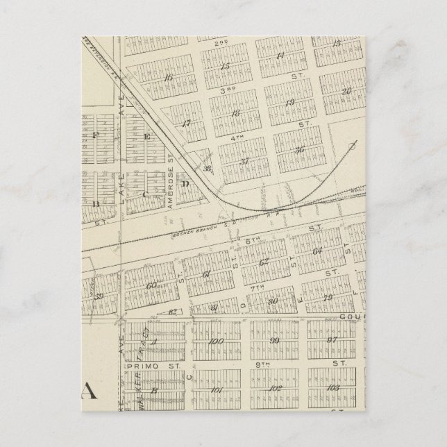 Carte Postale Armona, comté de Tulare (Devant)