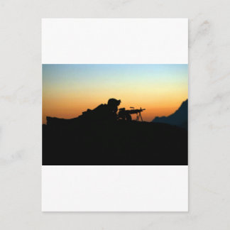 CARTE POSTALE ARMY SNIPER