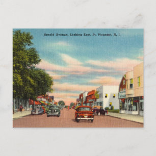 Carte Postale Arnold Avenue, Pt. Agréable New Jersey