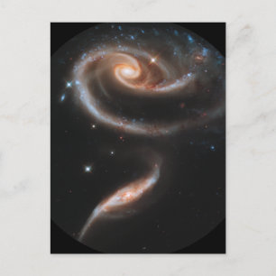 Carte Postale ARP-273 Galaxies en interaction