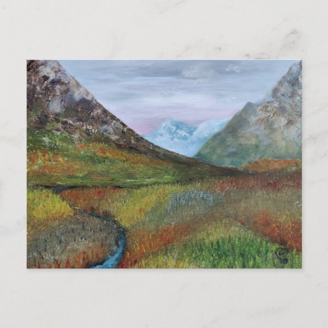 Carte Postale Arran, Ecosse - être sauvage - par Luna Smith (Devant)