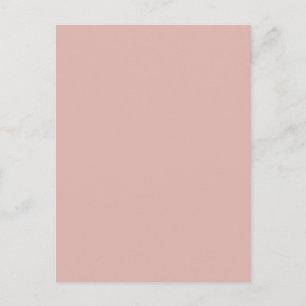 Carte Postale Arrière - plan couleur couleur rose pâle rose fonc
