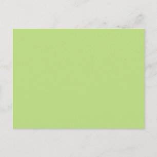 Carte Postale Arrière - plan de couleur personnalisée Pastel Lig