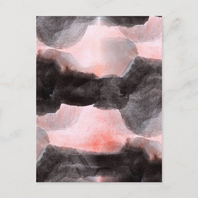 Carte Postale Arrière - plan de texture de conception transparen (Devant)
