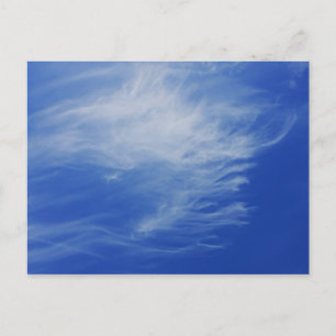 Carte Postale Arrière - plan du ciel bleu.