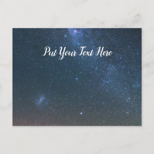 Carte Postale Arrière - plan Galaxy de la Voie Lactée   Stars du