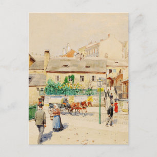 Carte Postale arrondissement de Mariahilf à Vienne, en Autriche