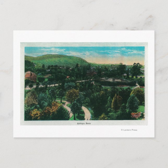 Carte Postale Arroyo Seco Grounds à Pasadena, CA (Devant)