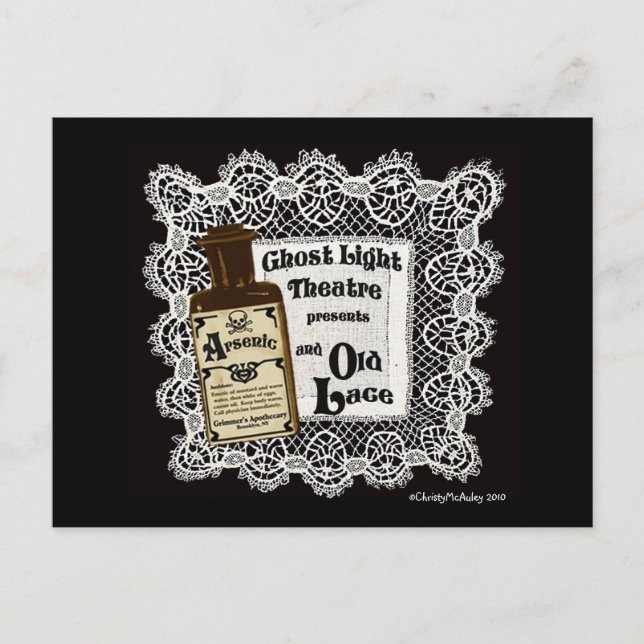 Carte Postale Arsenic et Old Lace 2010 (Devant)
